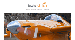 Desktop Screenshot of lewisaviation.co.uk